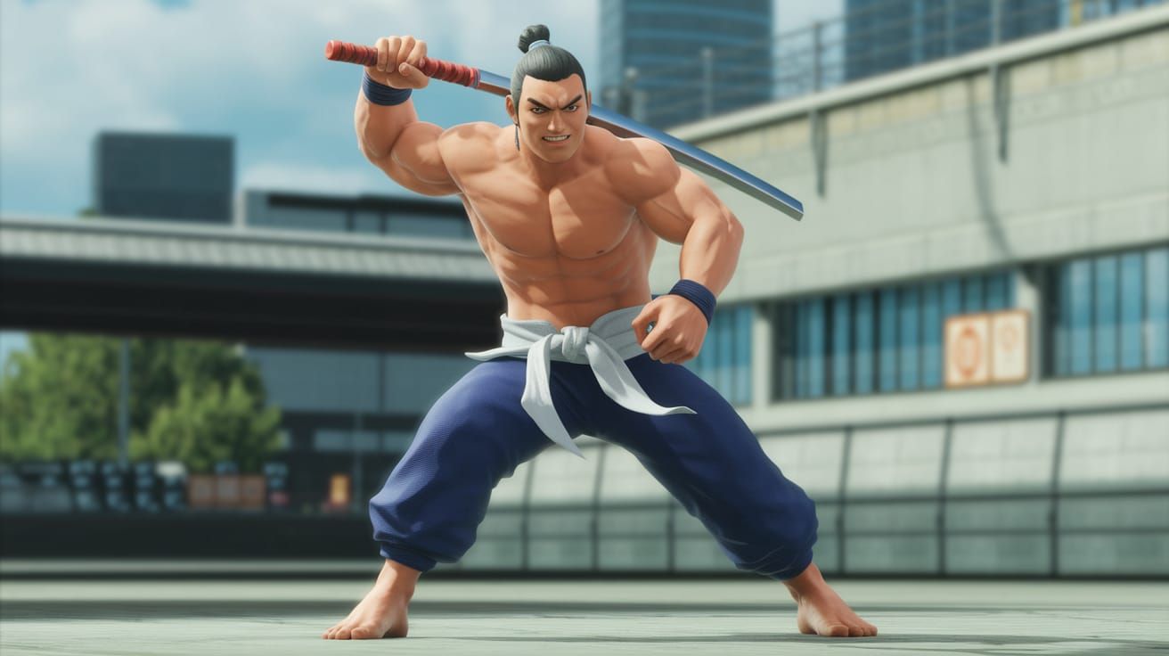 Kiryu in Smash Bros. - A Fusion of Worlds