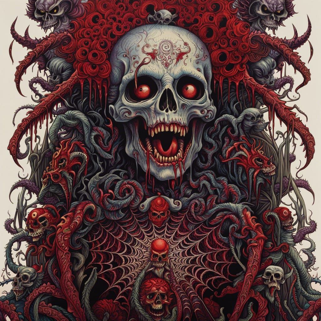 Horror Doll: Chelsea Grin, Spider Legs, Demon Spirit