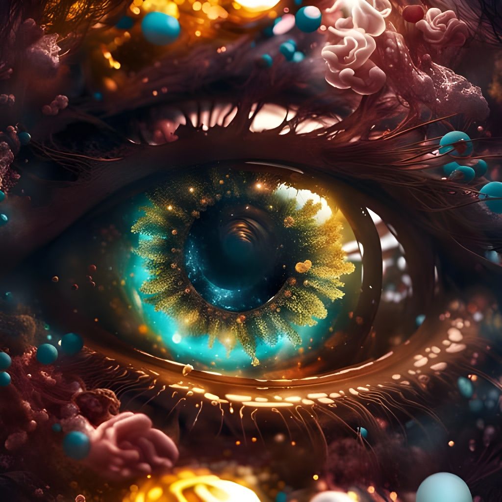 Abstract AI Art: Merge