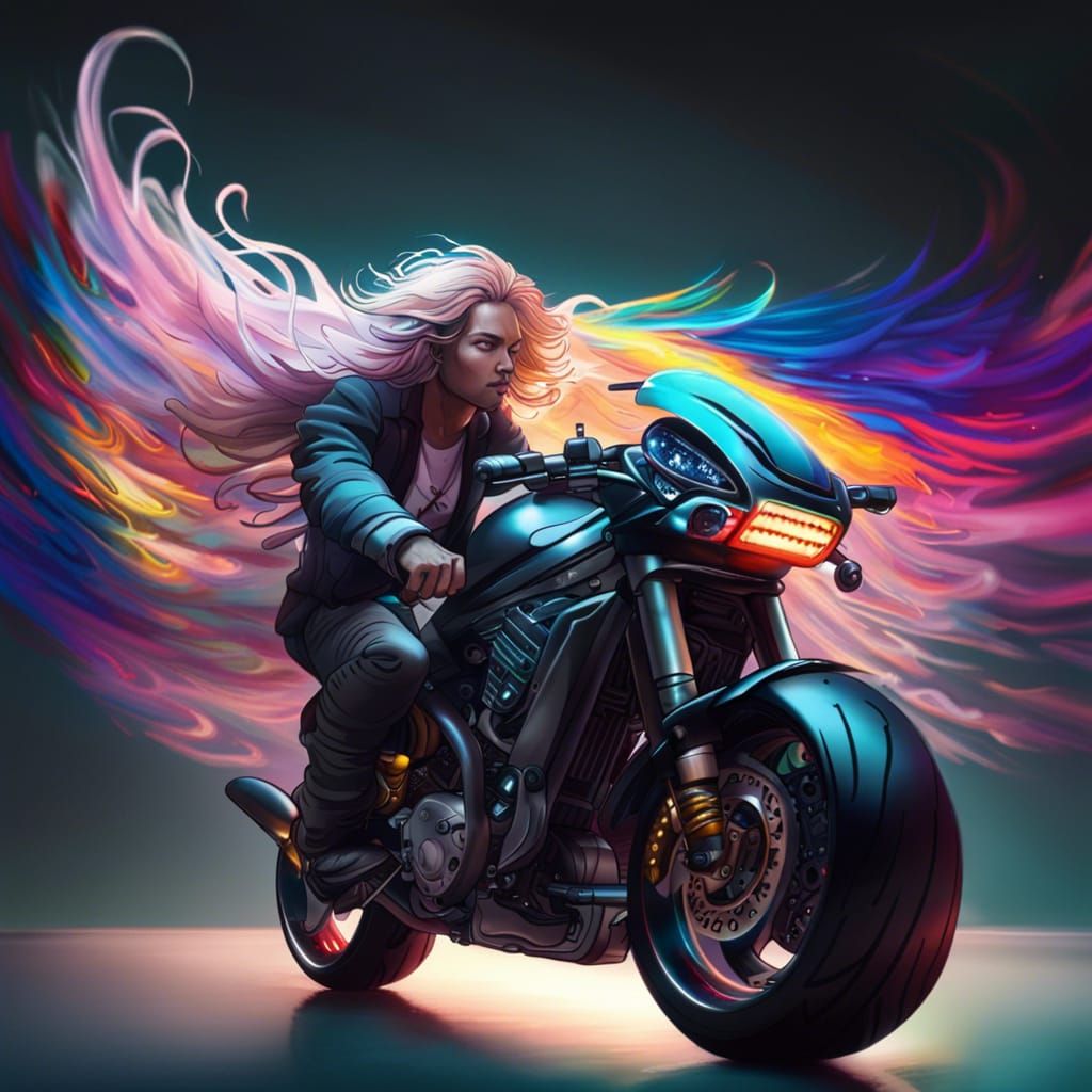 Crayola Motorcycle Wings