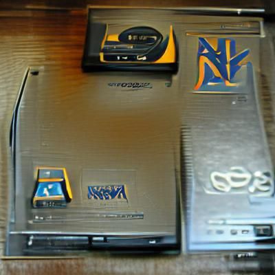 Retro Gaming and Portable Media Logos