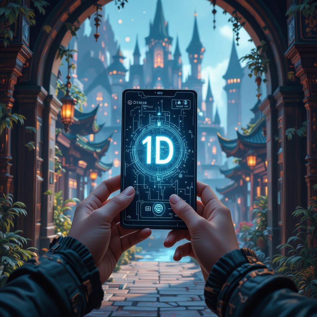 Fantasy ID Exchange as Matte Painting