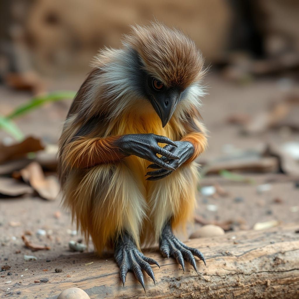 Birds in Moulting Season