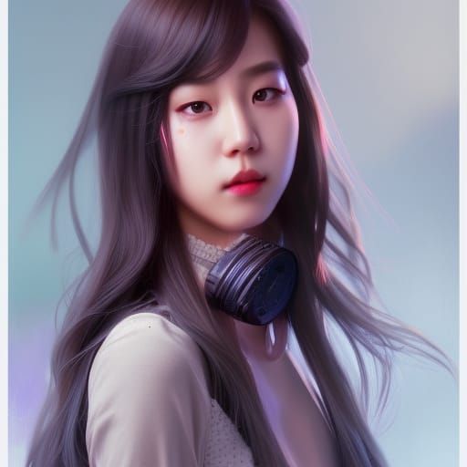 Hyperdetailed Portrait with Dynamic Lighting