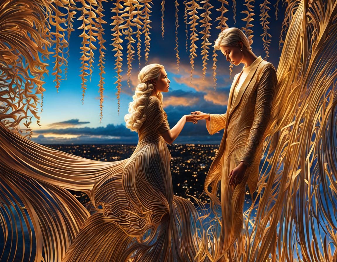 Living Smoke Dreams in 3D Texture Art