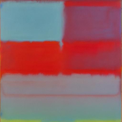 Abstract Gradient in Rothko Style