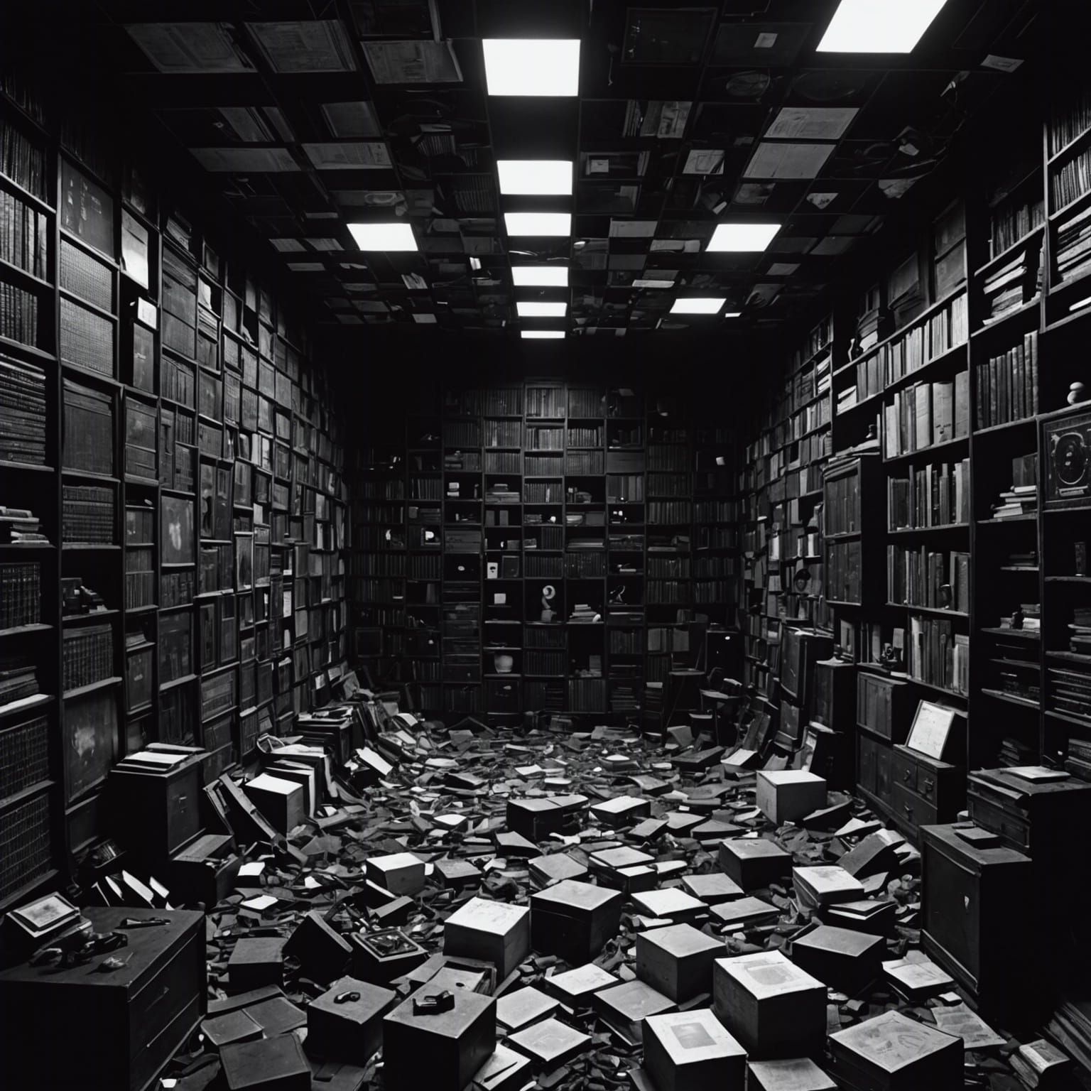 The Void: A Moment After Time, AI Generated