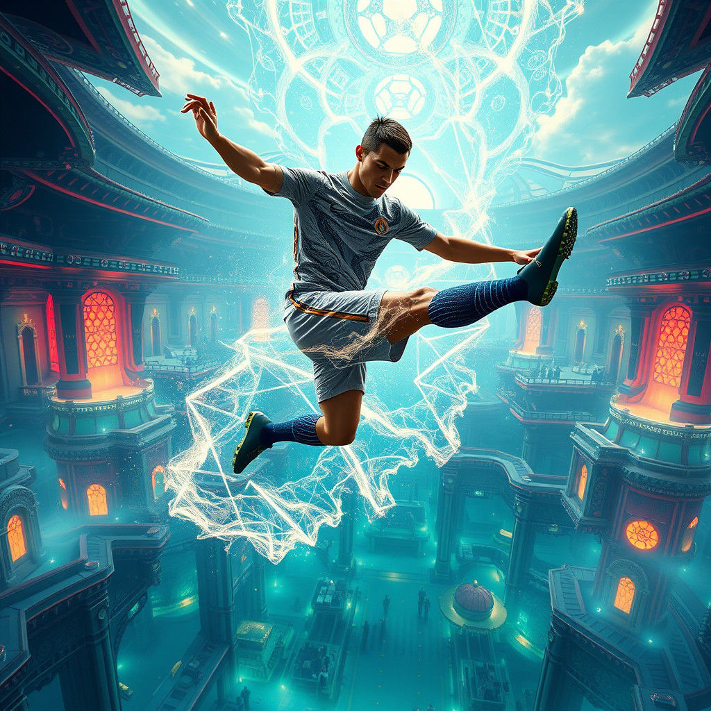 Cristiano Ronaldo Bicycle Kick: Fantasy Concept Art