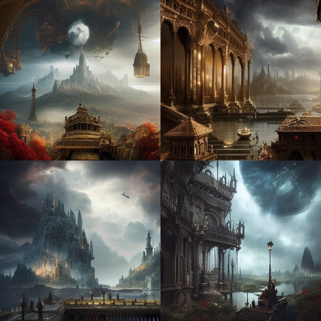 Epic Cinematic Digital Matte Painting