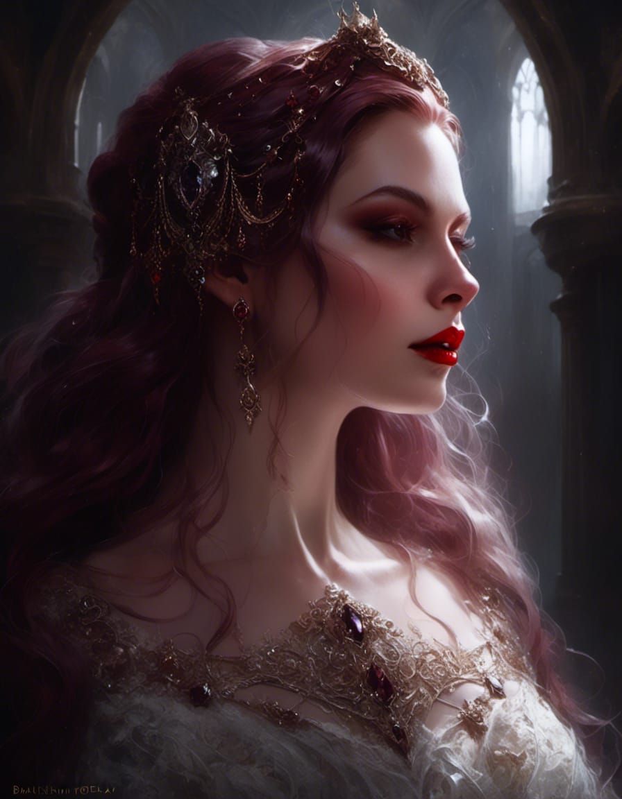 Justina Szilágyi: Dracula's Vampire Bride Portrait