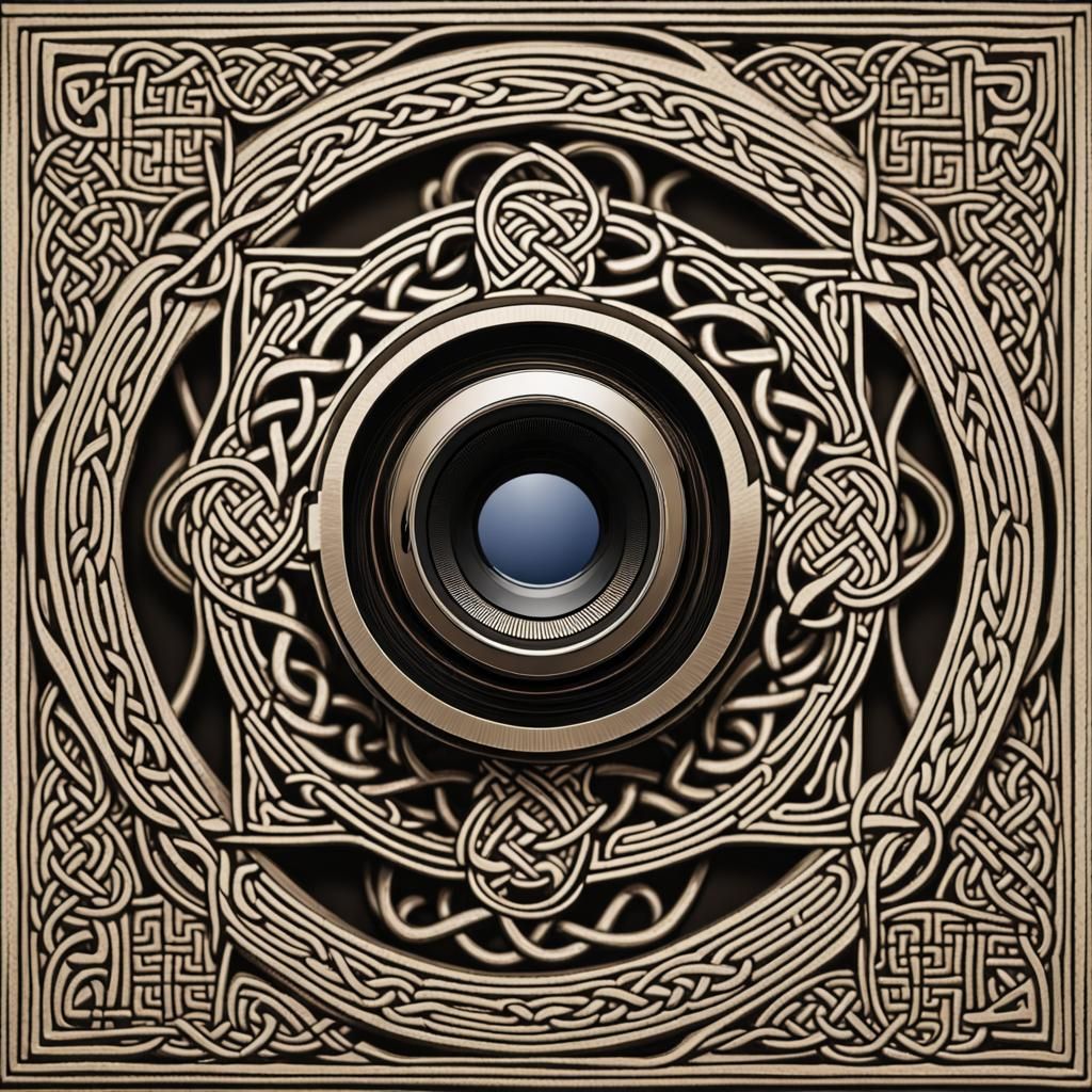 Celtic Knotwork Camera: Traditional Art Meets Modern Tech