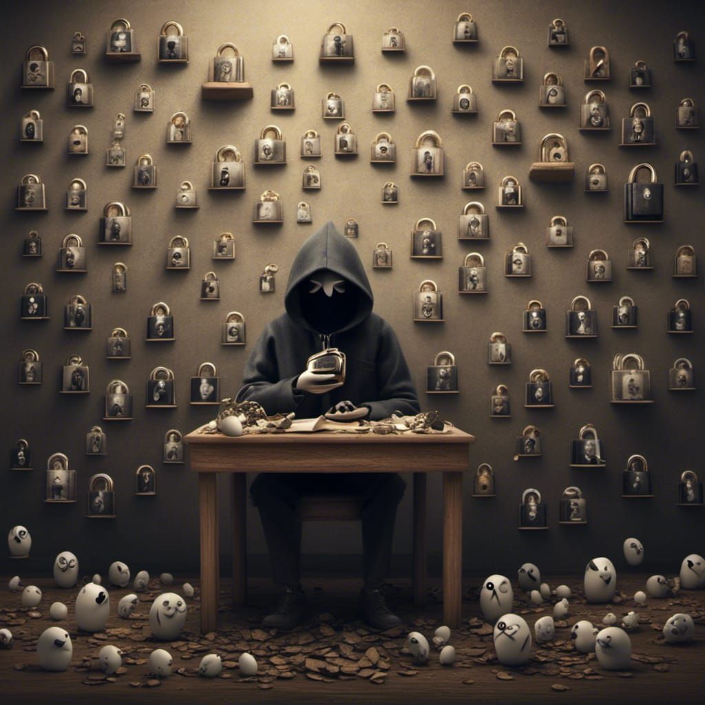 Social Engineering Concept as Matte Painting