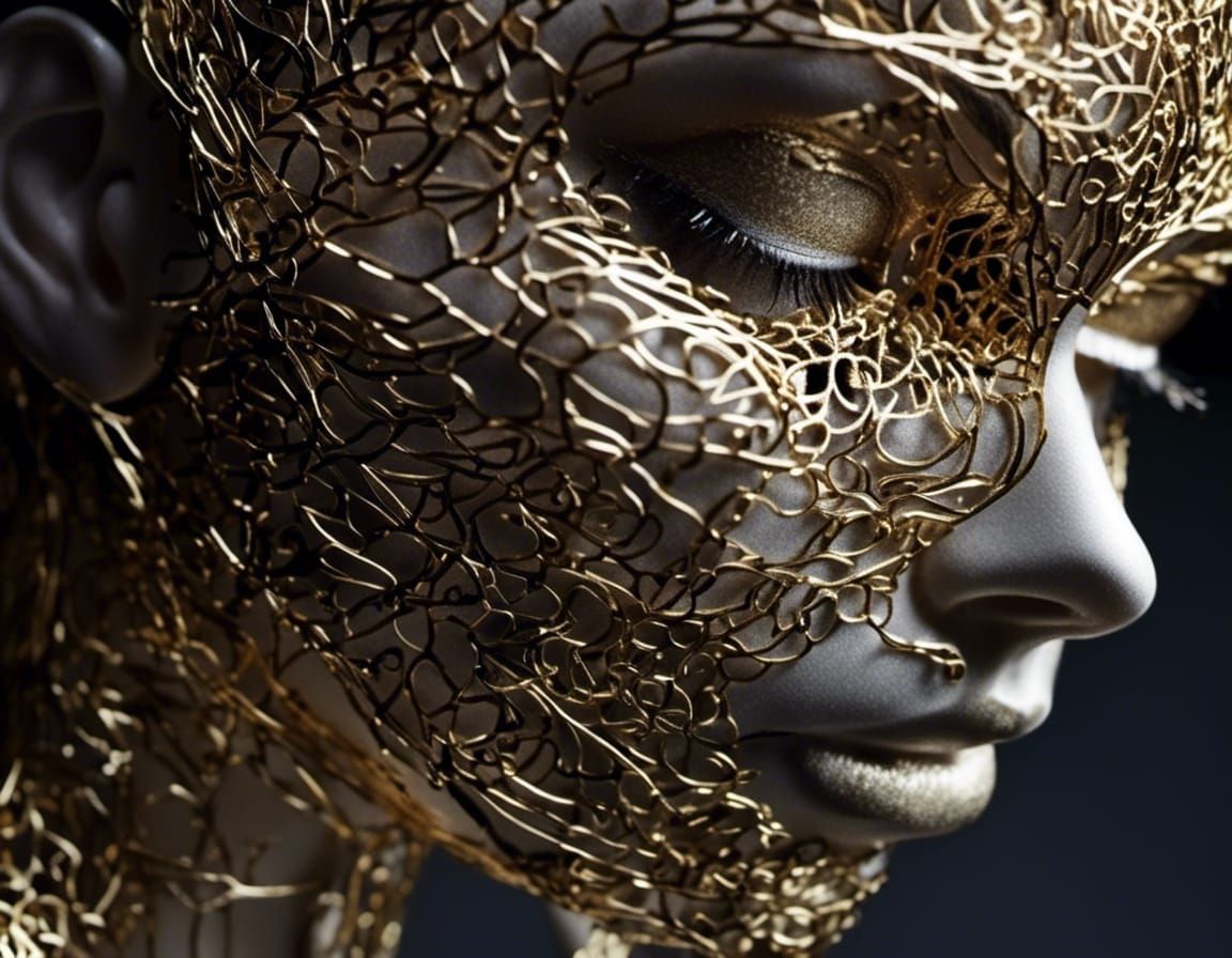 Emotional Face with Strong Expression in 3D