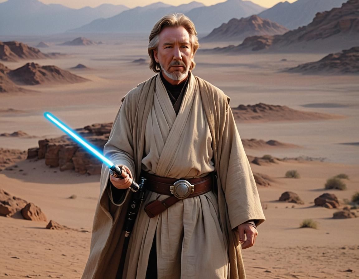 Obi-Wan Kenobi Portrait on Tatooine