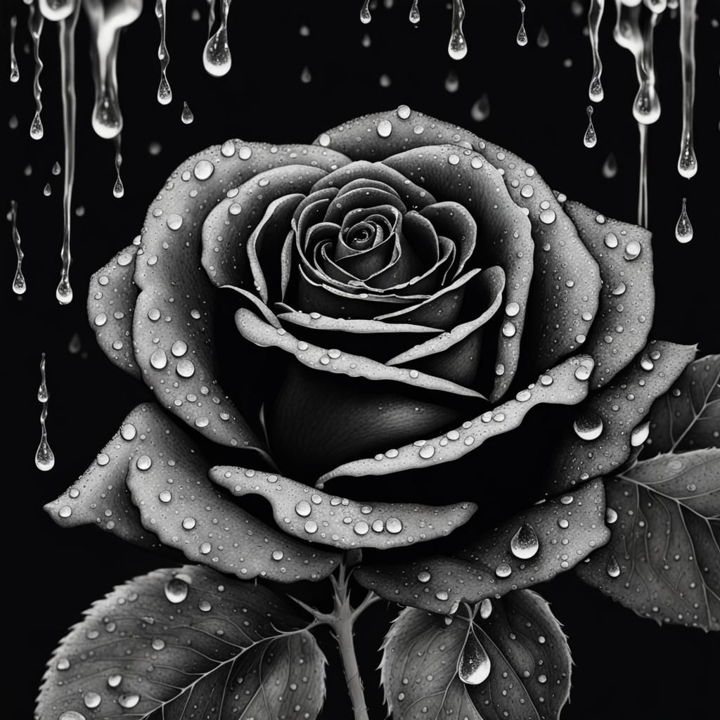 Monochrome Rose