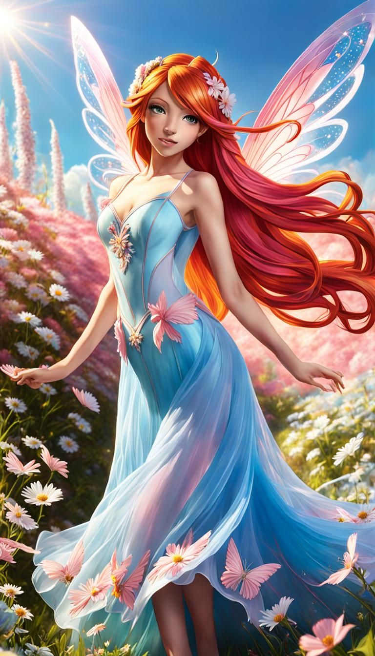 Winx Club Bloom Fairy with Magic Flames