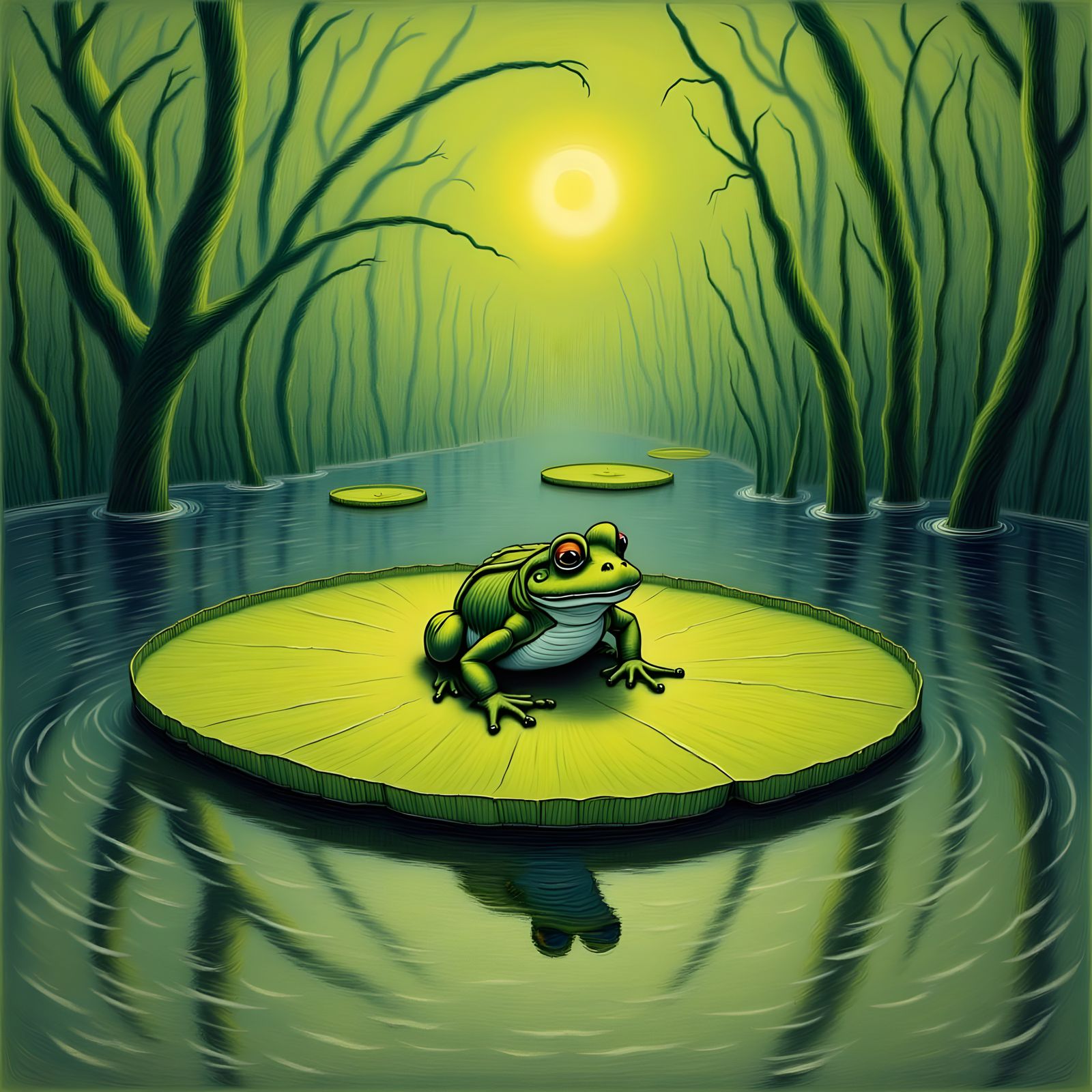 Frog in a Bog