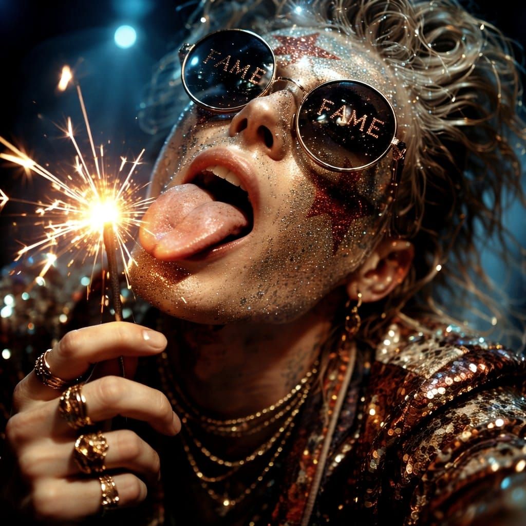 Dynamic Action Shot with Unusual Camera Angle