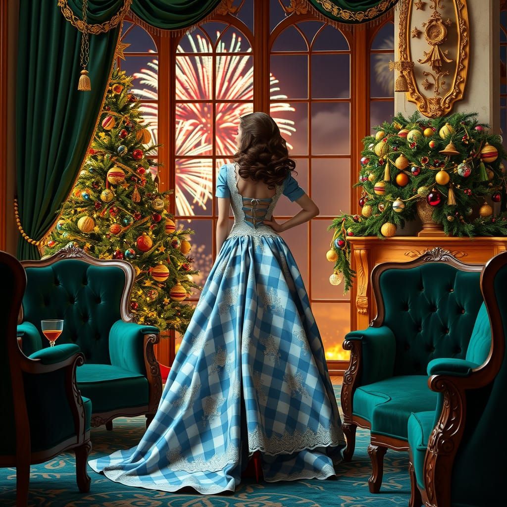 Dorothy's Enchanted Christmas Moment