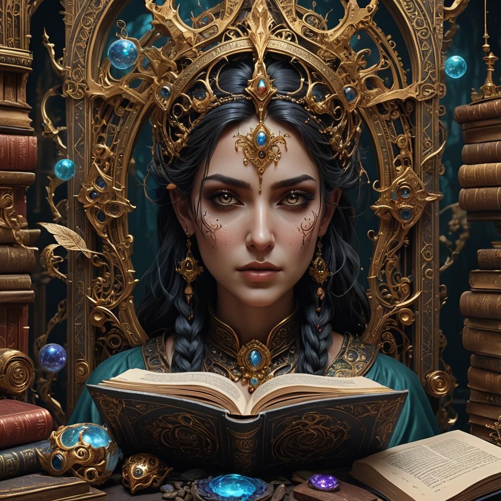 Hypnotherapy Book Cover Art: Detailed Matte Painting