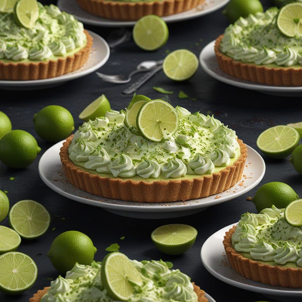 Key Lime Pie Day Matte Painting