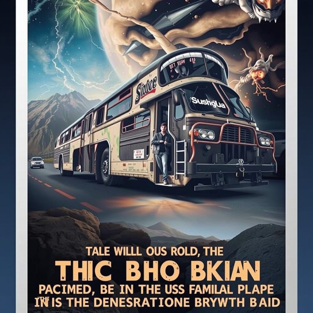 Movie Poster of a Bus