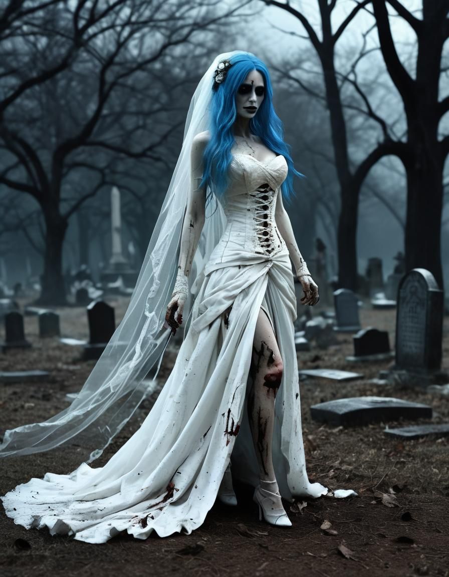 Dancing Dead: A Gothic Romance in Digital Art