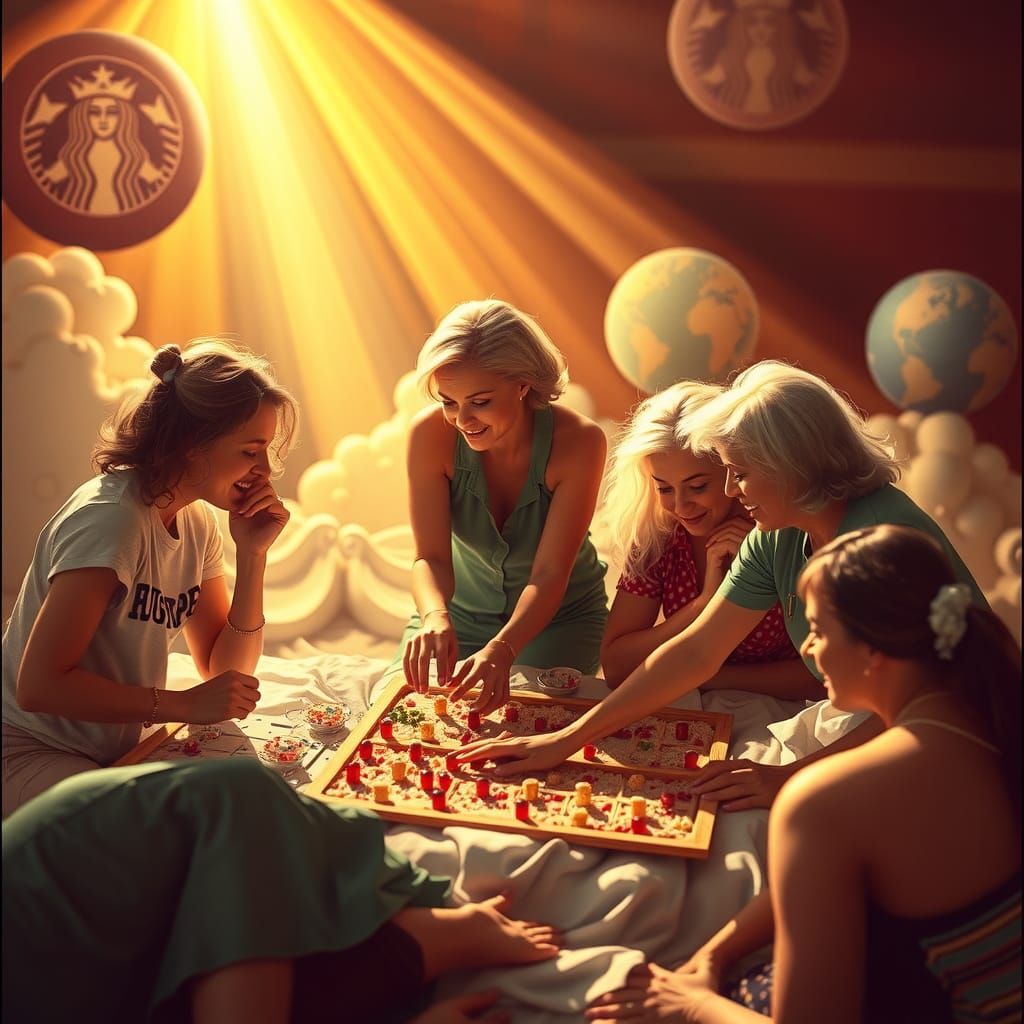 The Golden Girls Play Twister in Heaven