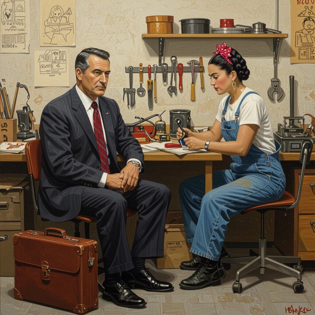 Gender Role Reversal in Business and Workshop Settings