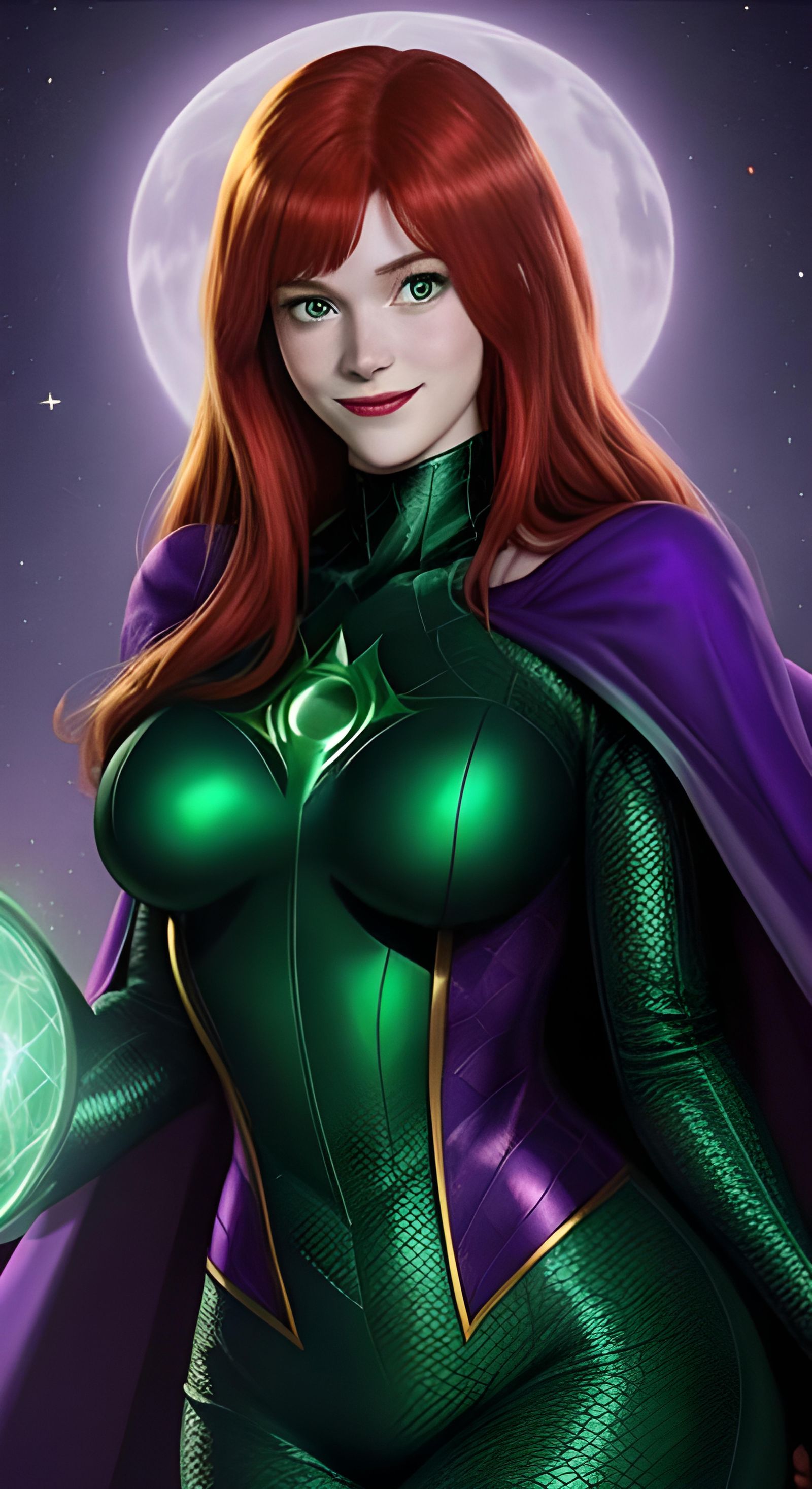 Mary Jane Watson as Mysterio - Fan Art
