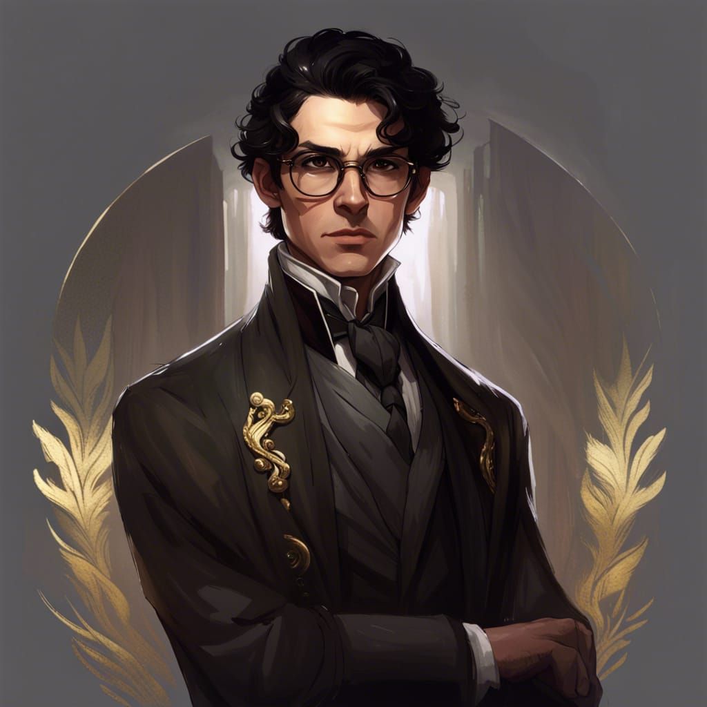 Ruthless Adventurer Portrait in Hyperdetailed Style