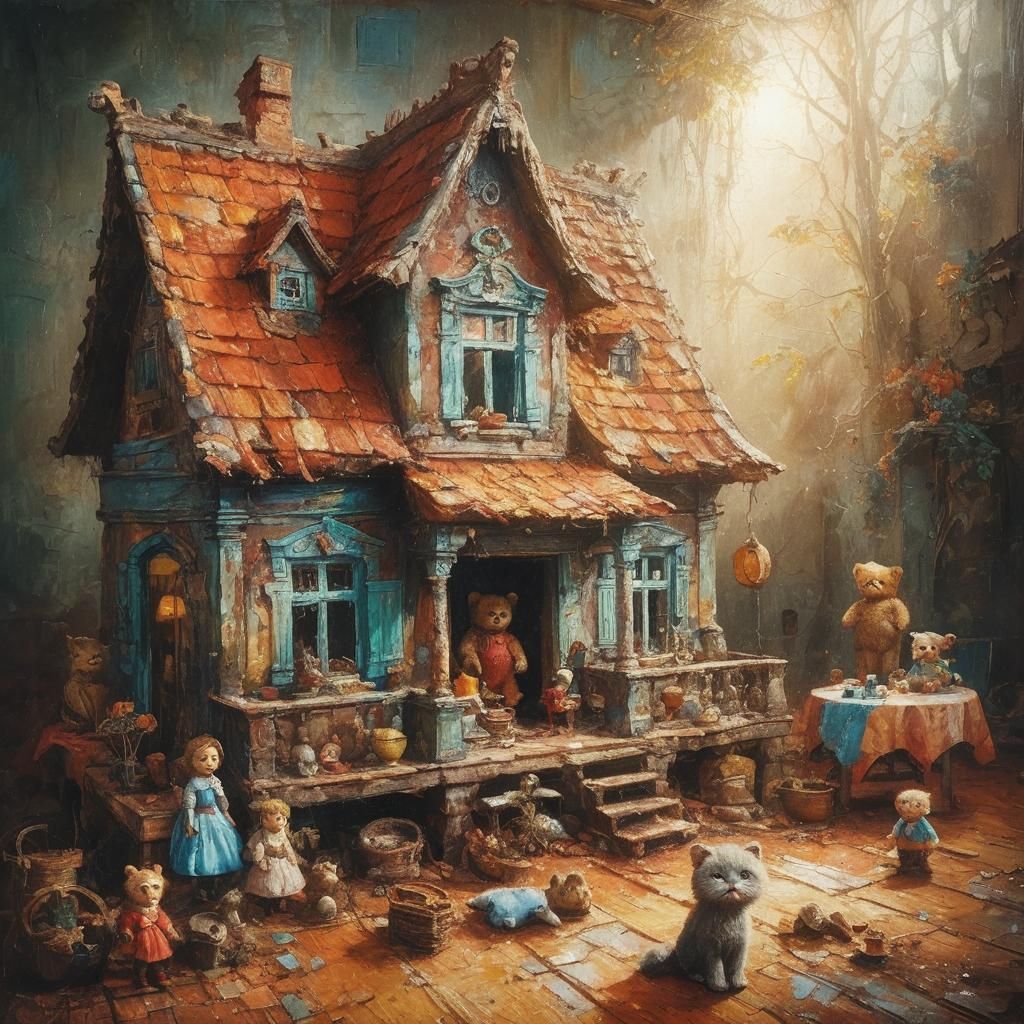 La casa de muñecas.