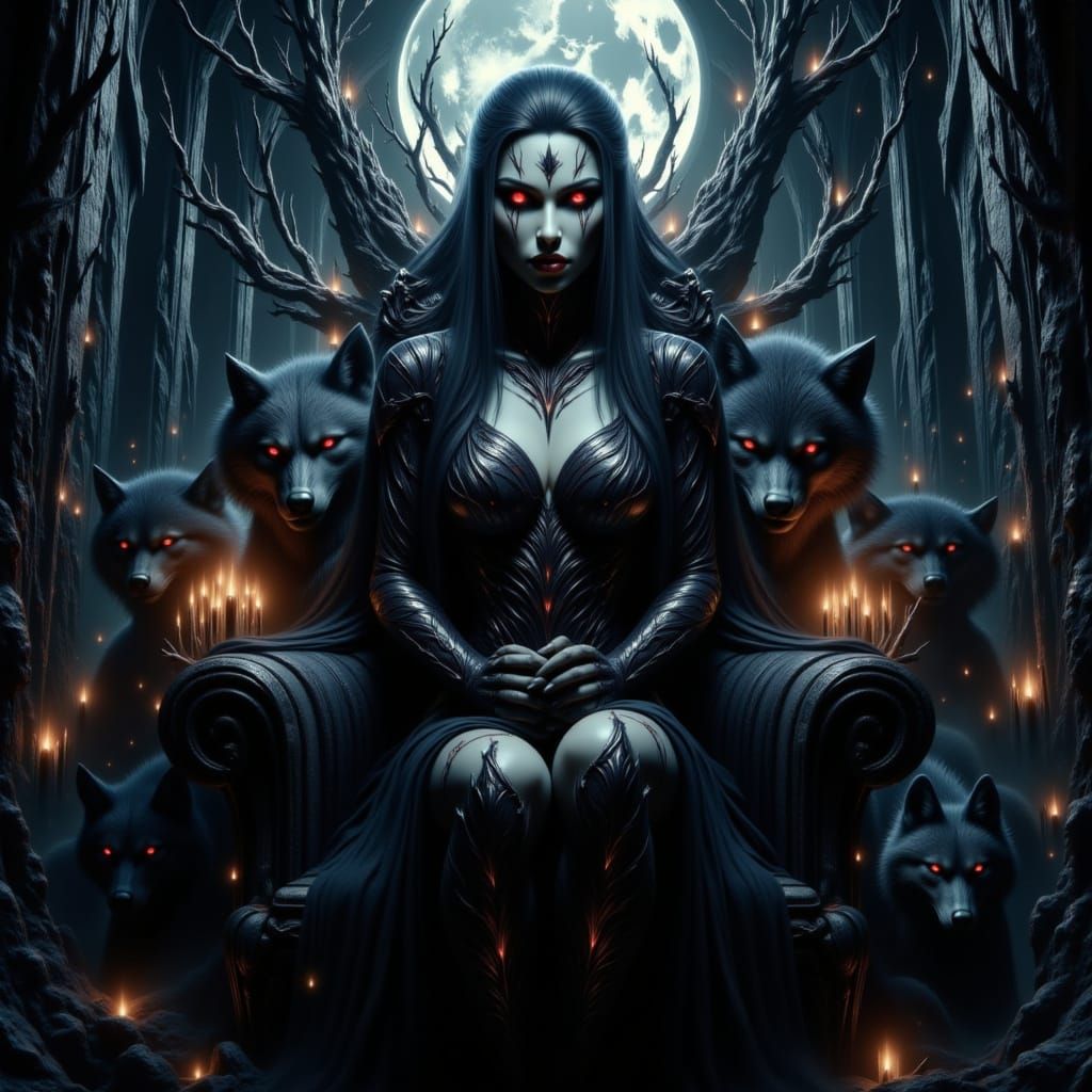 A Dark Fantasy Vampire Queen Reigns Supreme in a Hauntingly ...