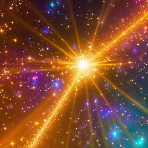 Sparkling Diamonds and Jewelry in Digital Art Style