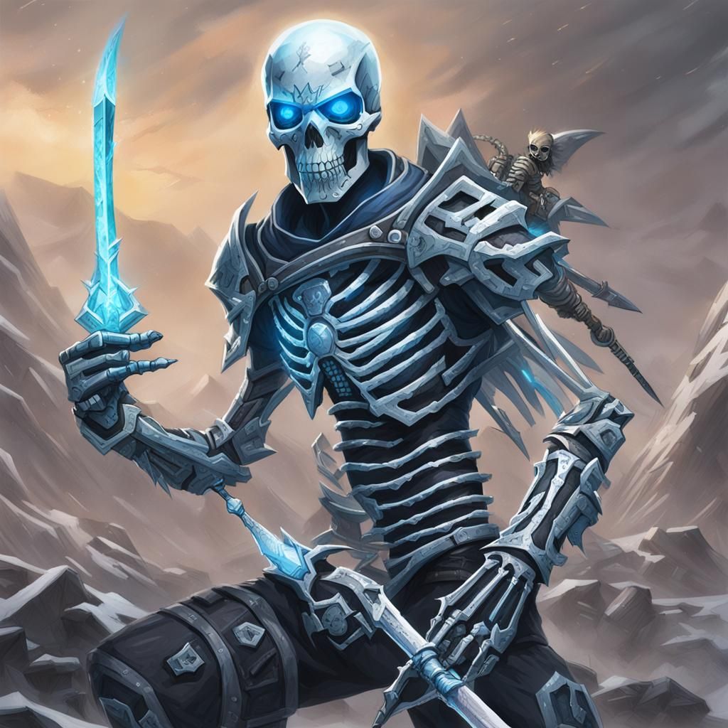 Icy Electric Skeleton Assassin