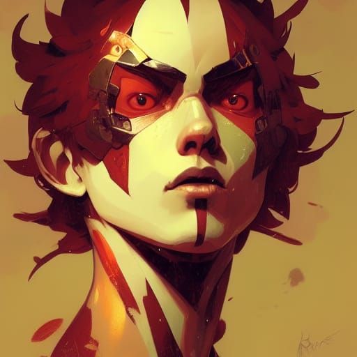 Deku Portrait in Hyperdetailed Digital Art Style