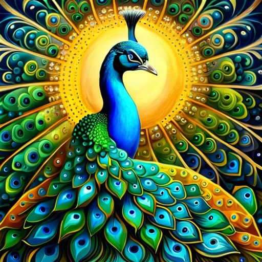 Amazing Peacock