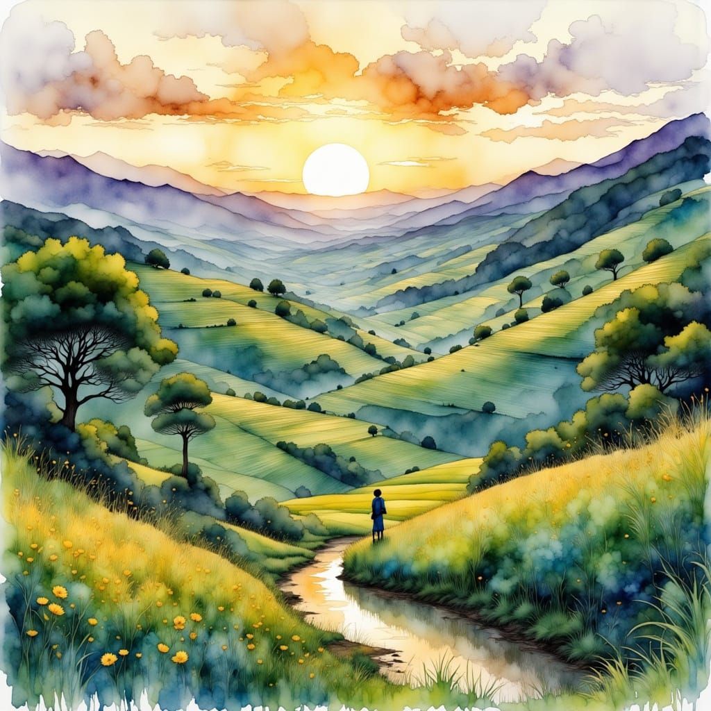 <lora:Flux - Painterly:1.0> <lora:Ink Poet:1.0> <lora:Liquid...