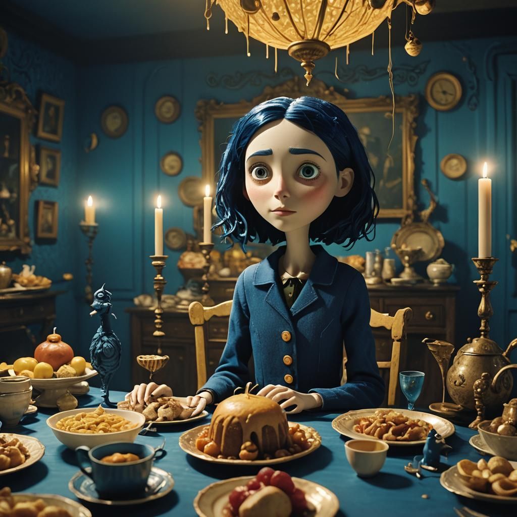 Coraline in Eerie Other World Feast