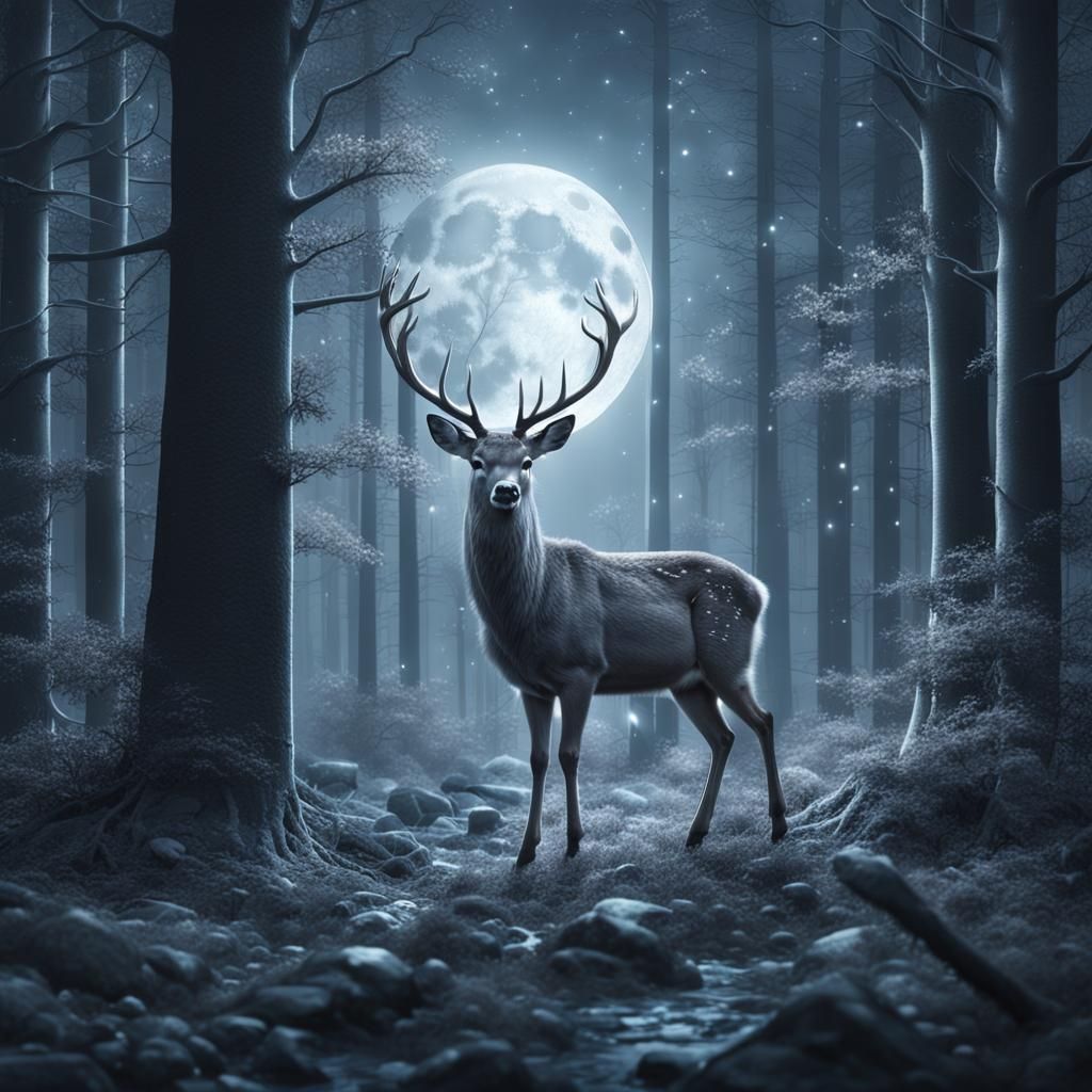 Moonlight Stag