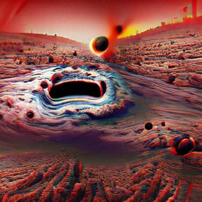Dying Planet Implosion: End of Days