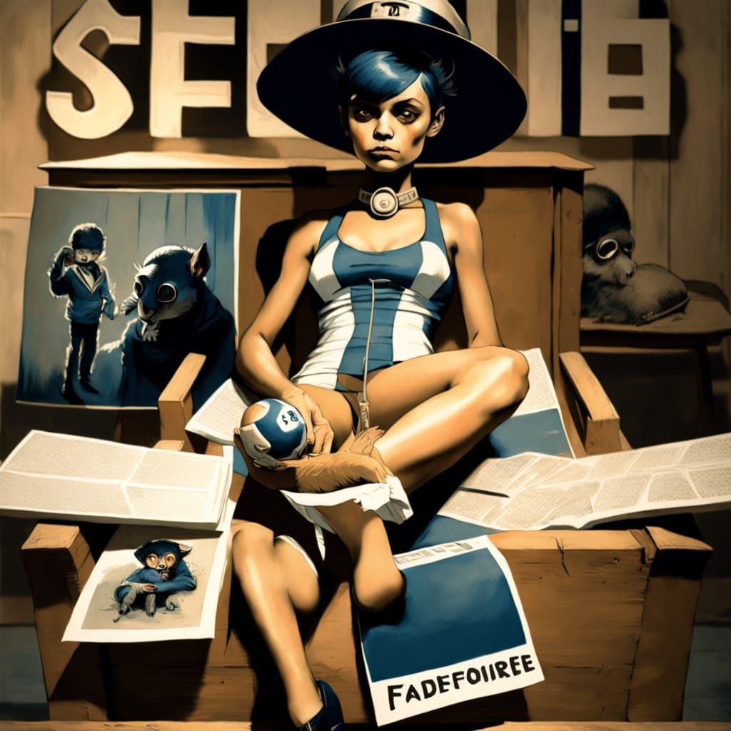 Fauvist Students Gather in a Cold, Ratty Stable