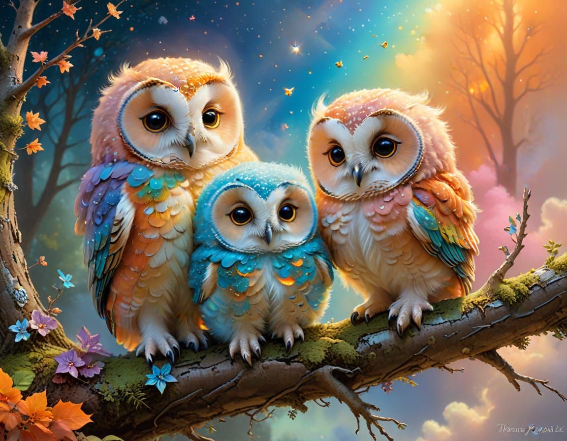 Evolution of the Evolution owlets image