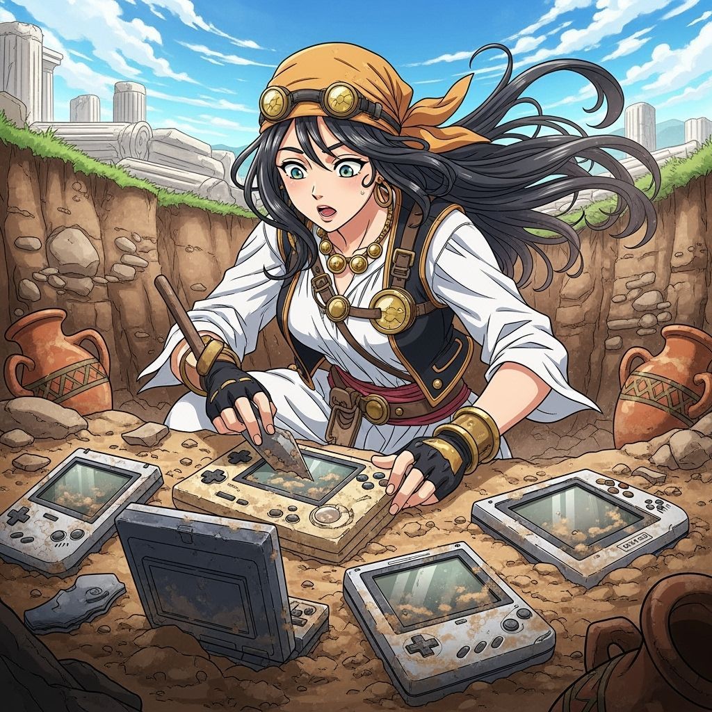 Anime Archeologist Unearths Gaming Relics