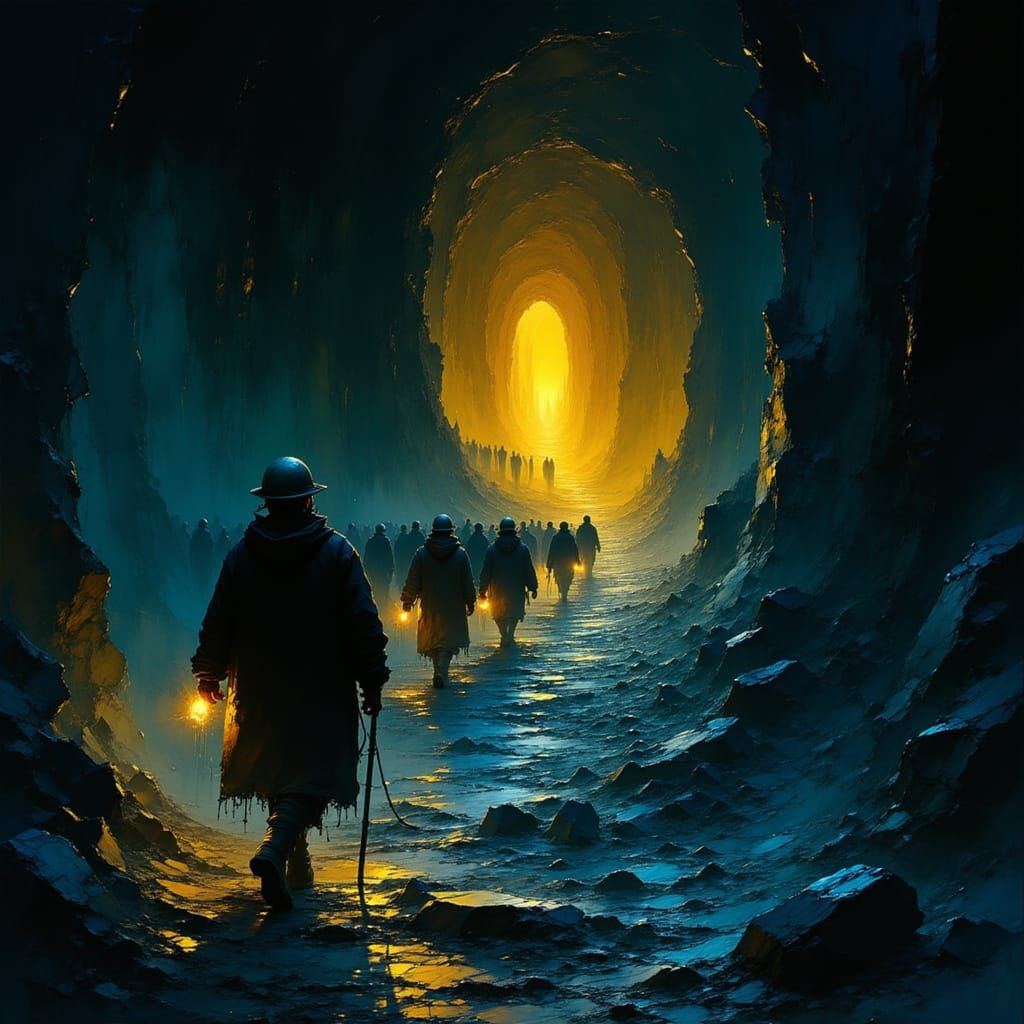 Miners Seek Dawn in Crystal Caves