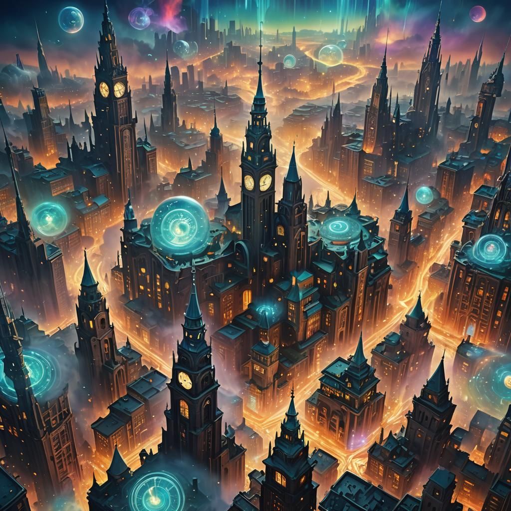 Surreal Dreamscape: Mind as Labyrinthine Realm