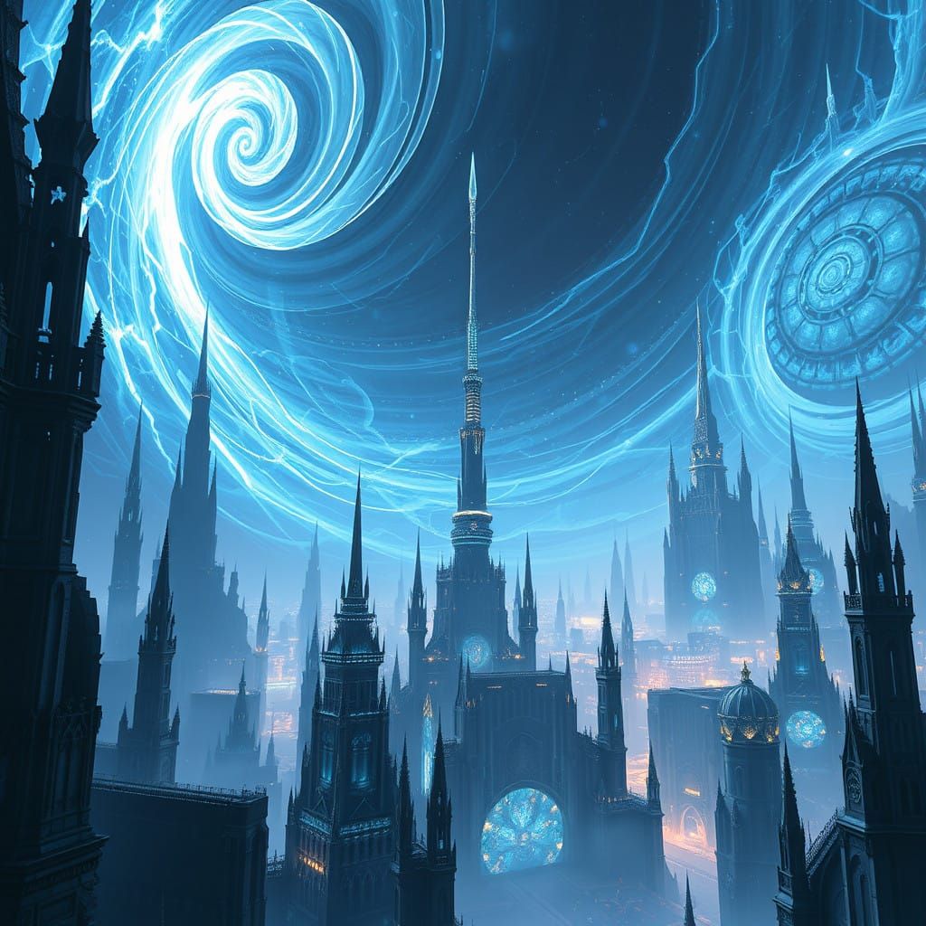 Ethereal Metropolis in Hyperspace