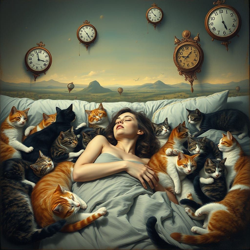 Longing in a Surrealist Dreamscape