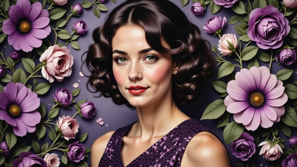 Pretty in purple 💜