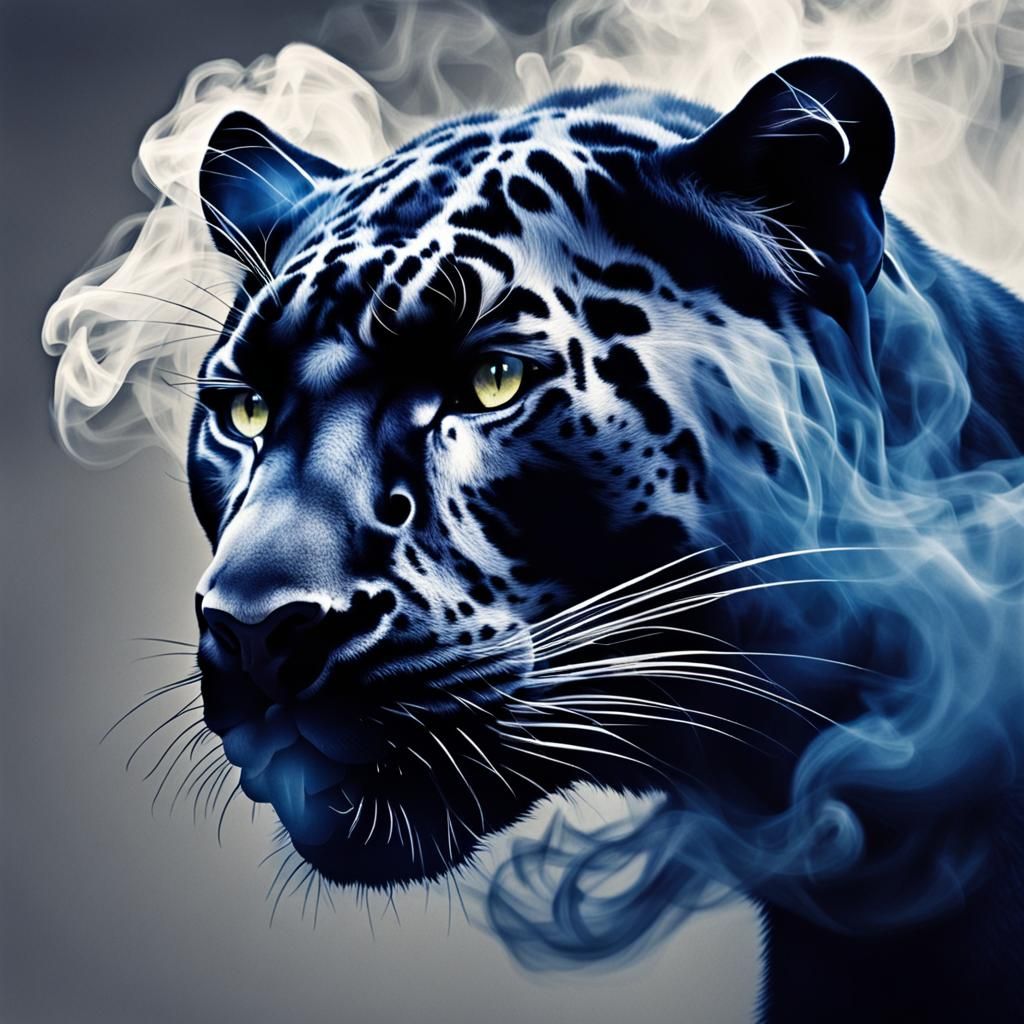 Ethereal Smoke Panther